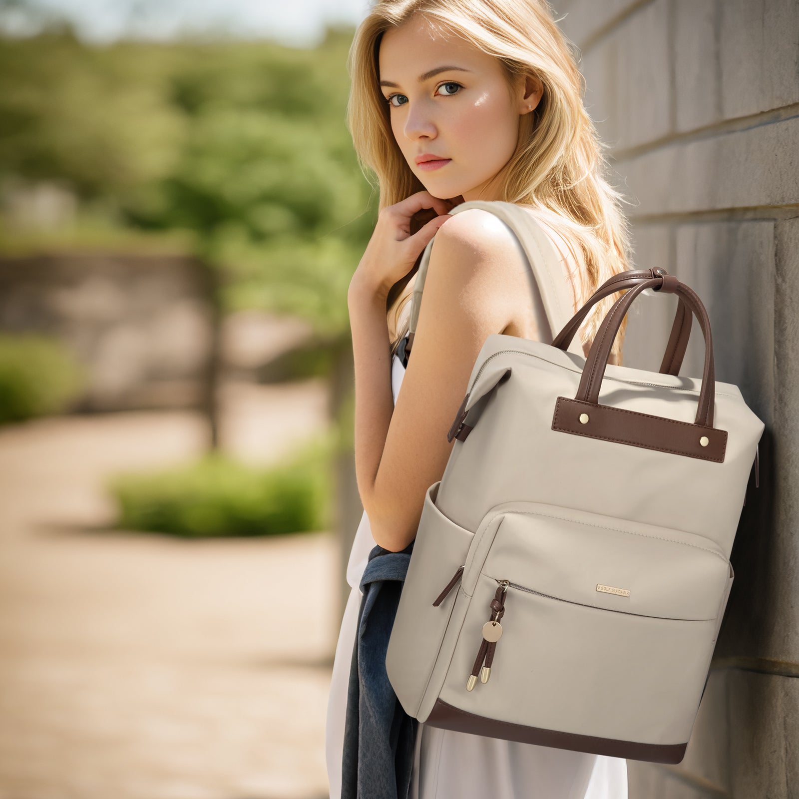 Waterproof Portable 15.6-Inch Laptop Backpack