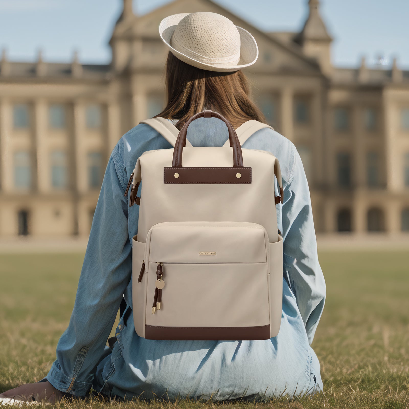 Waterproof Portable 15.6-Inch Laptop Backpack