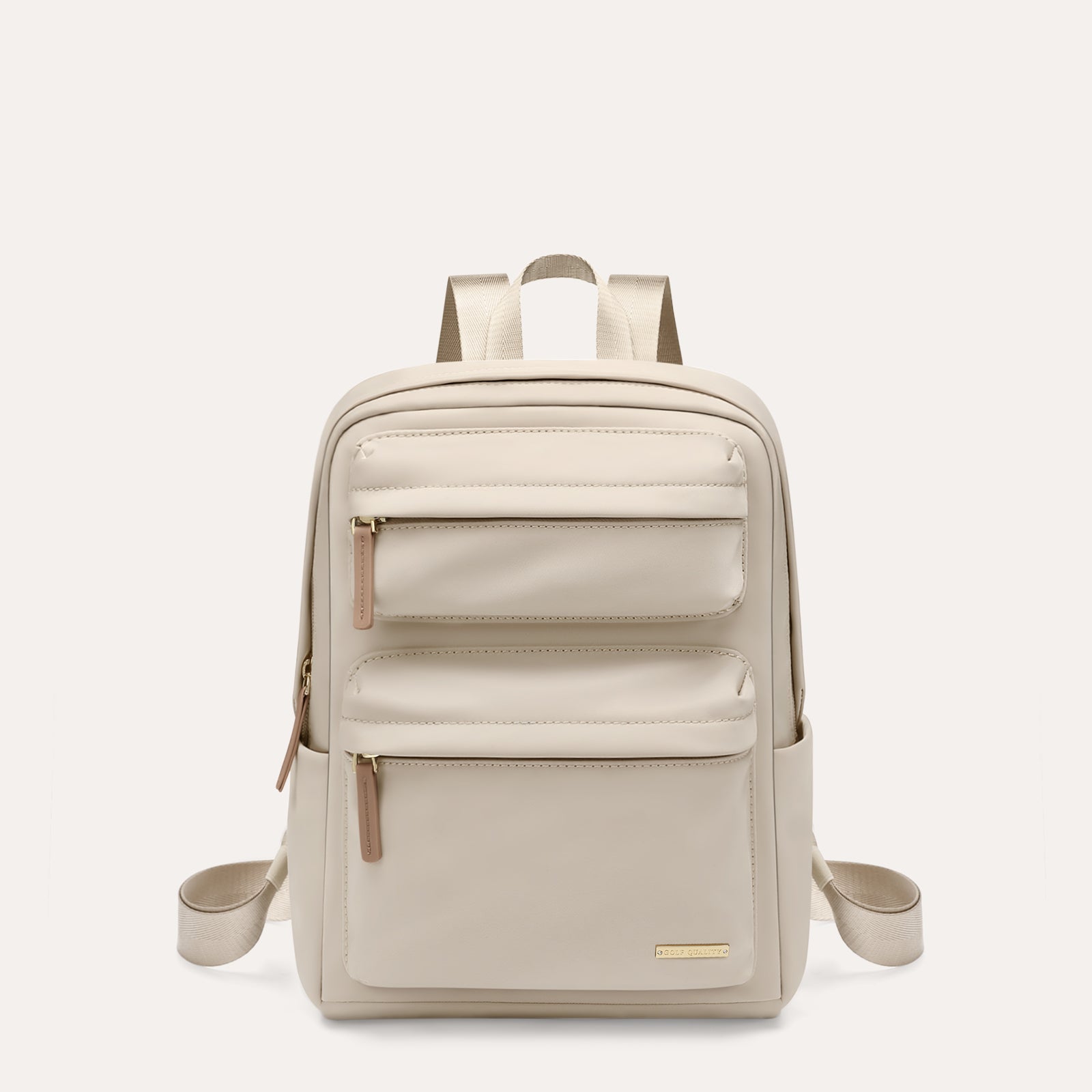 Mini Backpack for Women Lightweight Small Waterproof Backpack Purses Daily Daypack,fit 10.2Inch iPad,Apricot