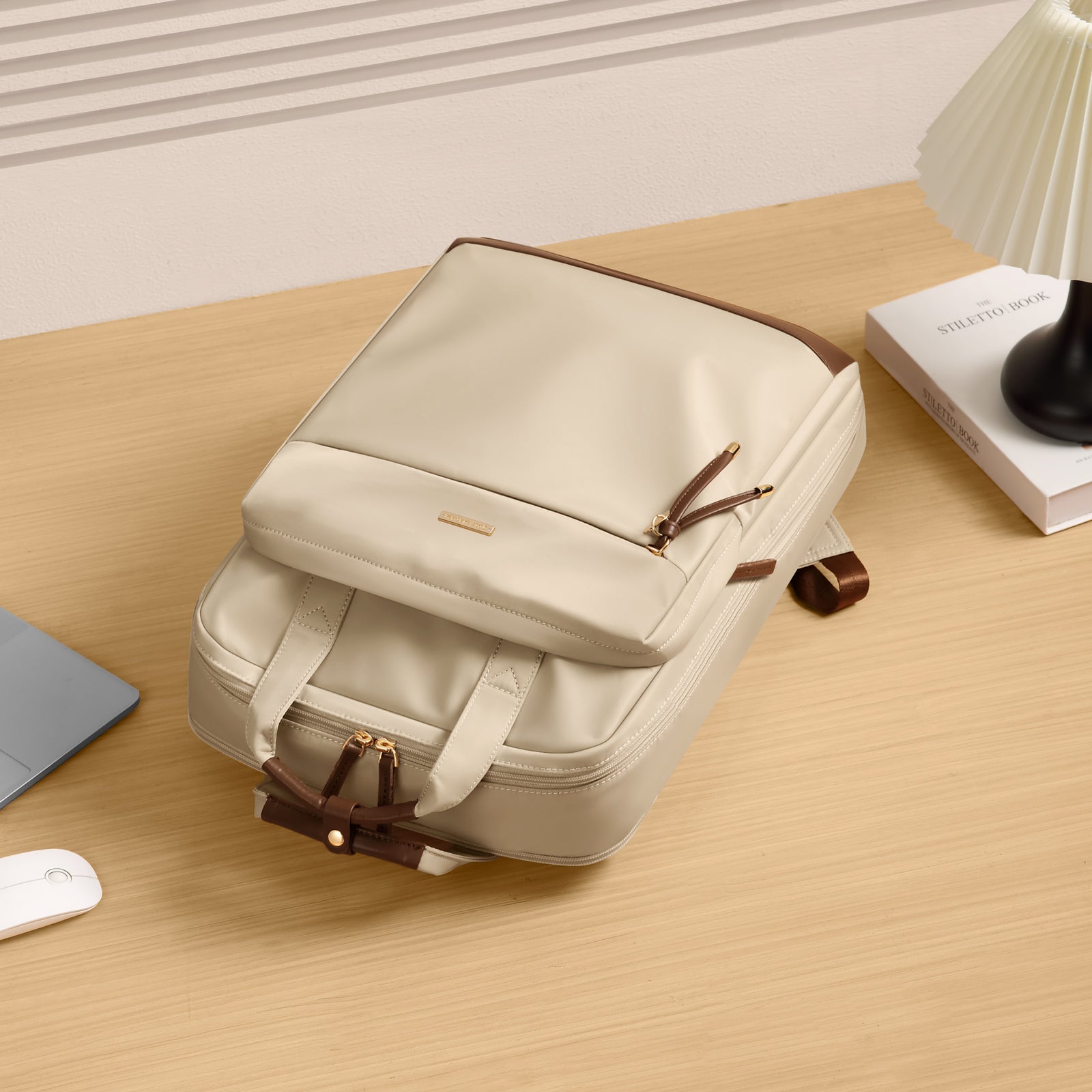 Women Laptop Backpack with Smart Tote Design