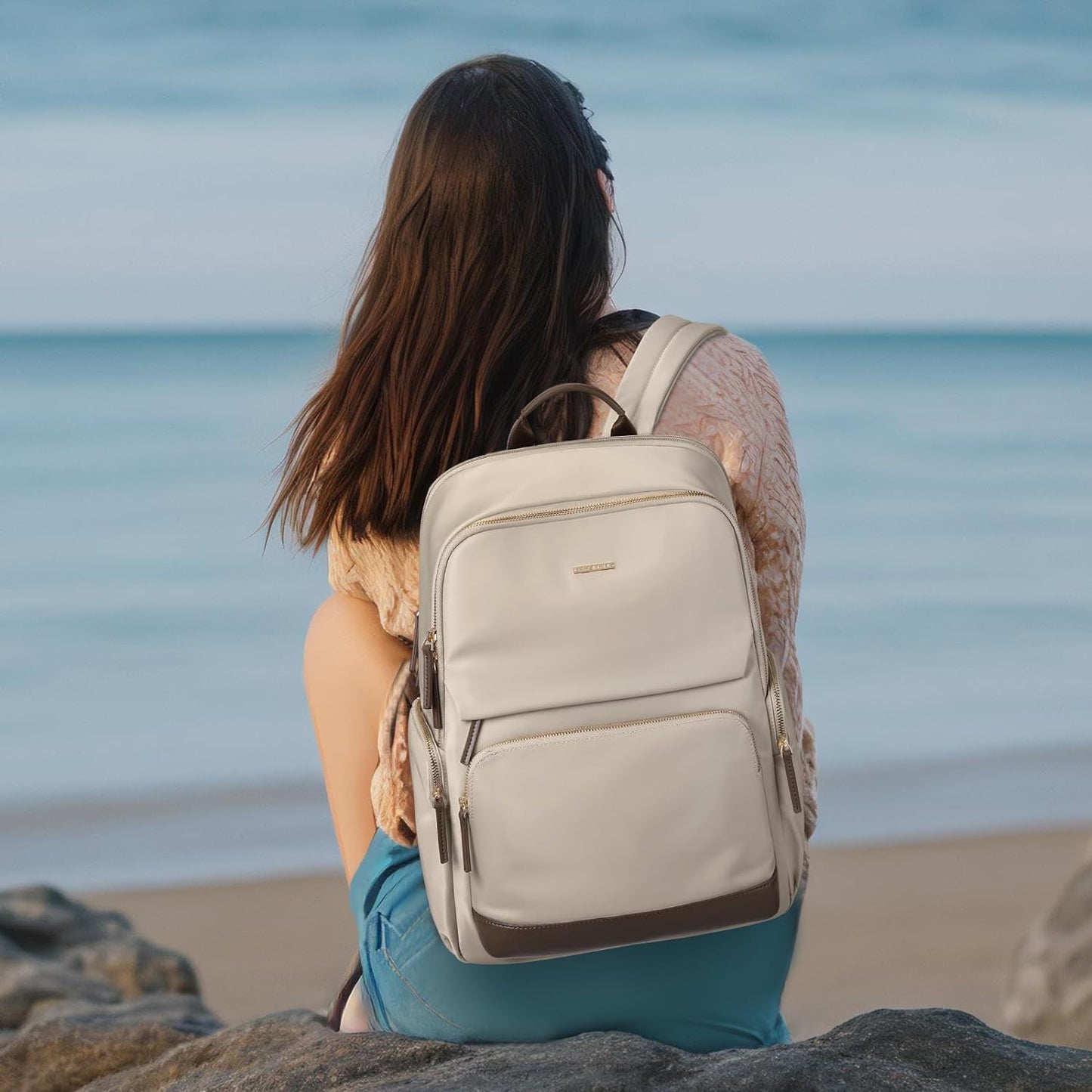 Laptop-Rucksack-Geldbörse – Einfachheit