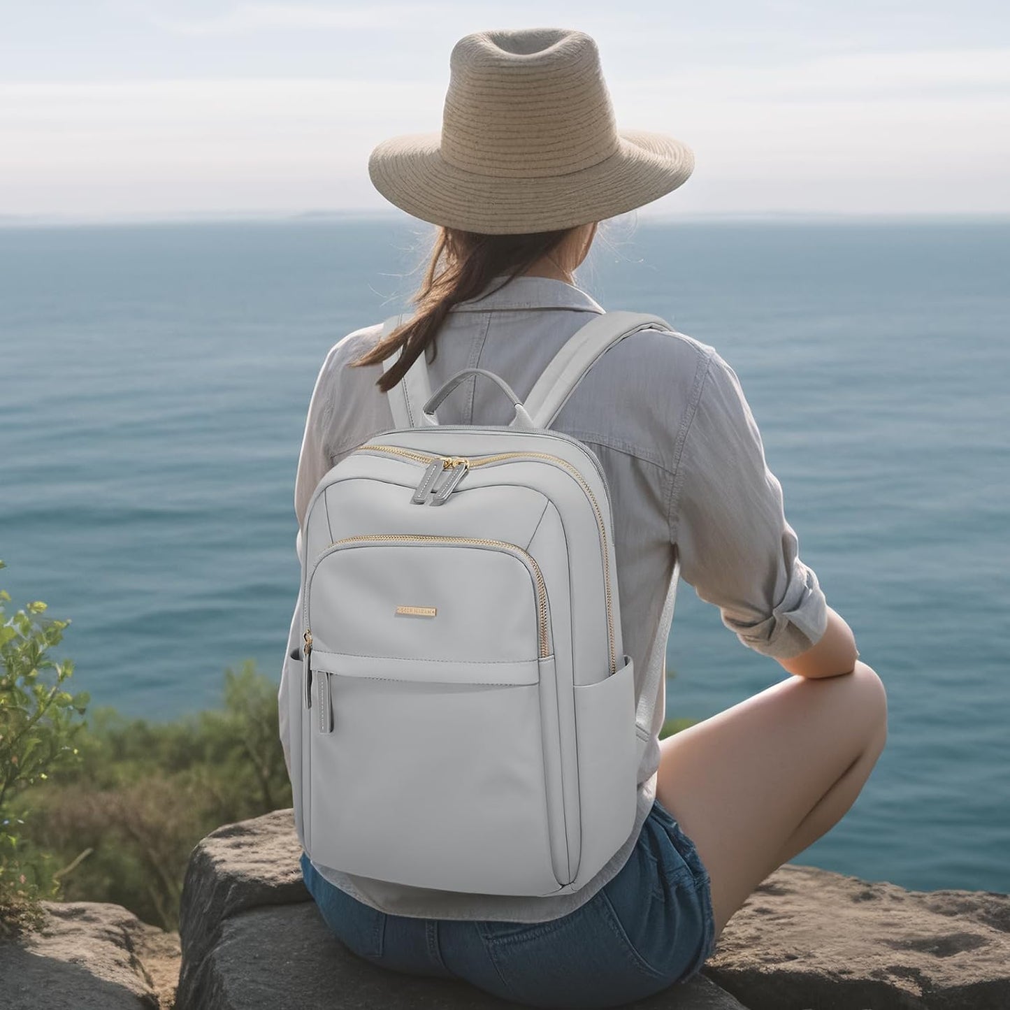 Laptop Backpack Travel Work Commute Casual