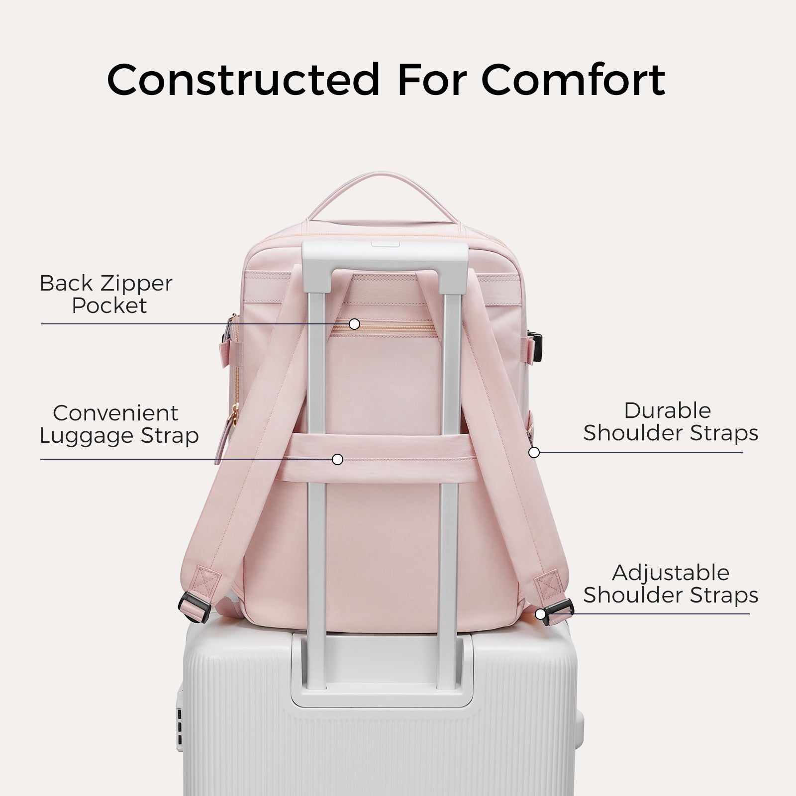 21,9 l multifunktionaler Rucksack mit großem Fassungsvermögen